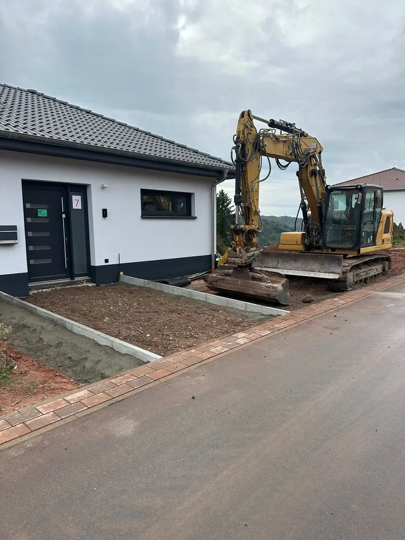 Maschine von Ecker Galabau im Einsatz, Bild 13