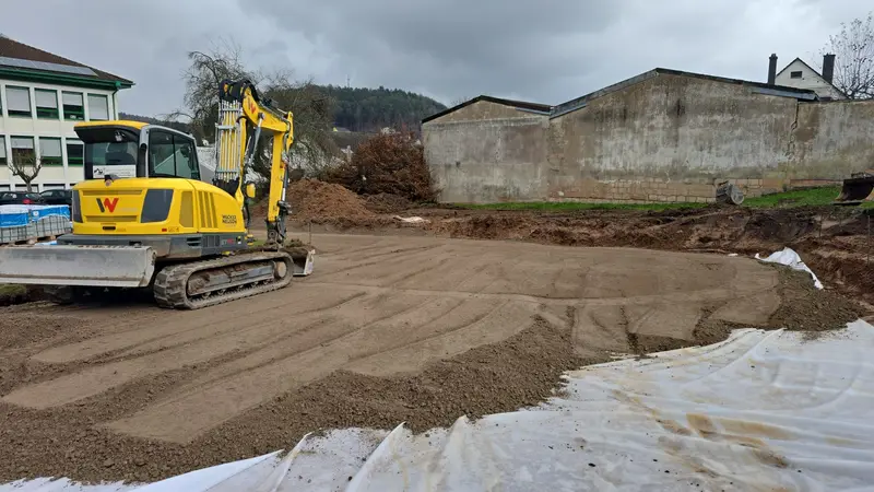 Maschine von Ecker Galabau im Einsatz, Bild 19